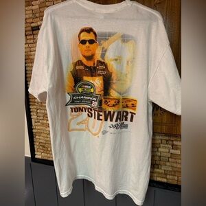 Vintage 2005 Winners Circle Tony Stewart NASCAR tee size large